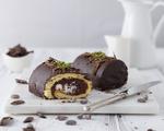 Chocolate and Pistachio Roll